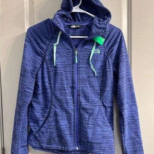 The North Face Purple Striped Pullover